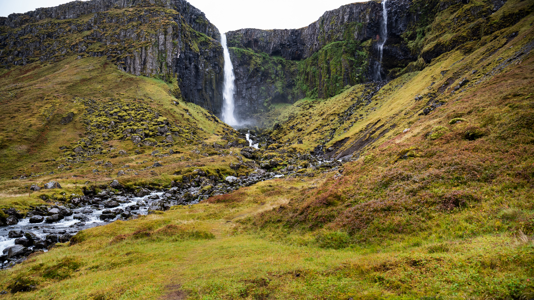 Grundarfoss waterfall on the Snæfellsnes Peninsula, Iceland — photographed by Marcel Strobel